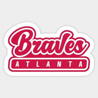 Atlanta Braves 01 Sticker